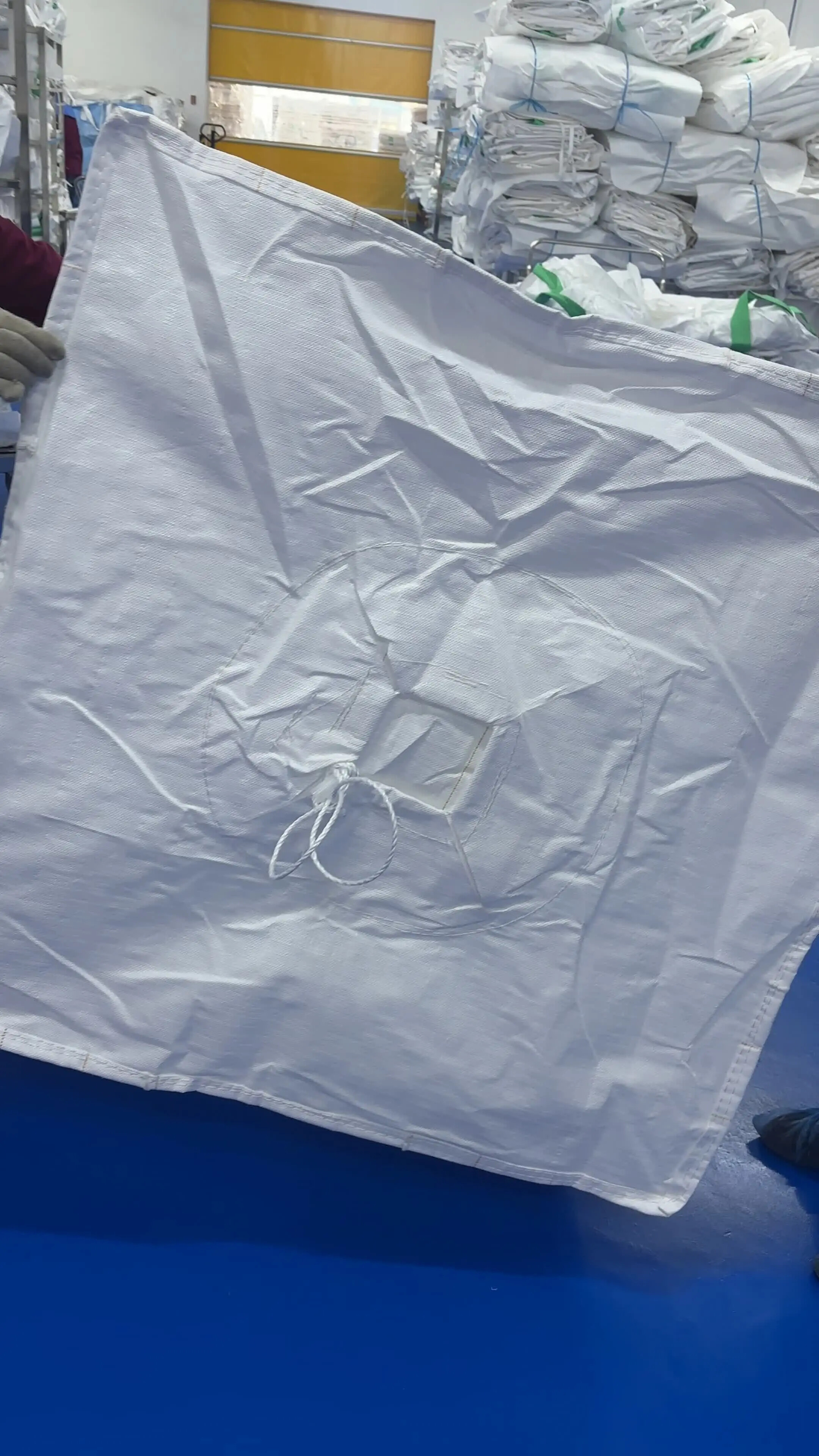 Grain FIBC Bags with Baffle De